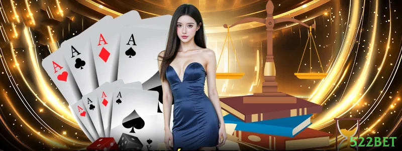 Imagem promocional do cassino online da 522bet mostrando jogos ao vivo